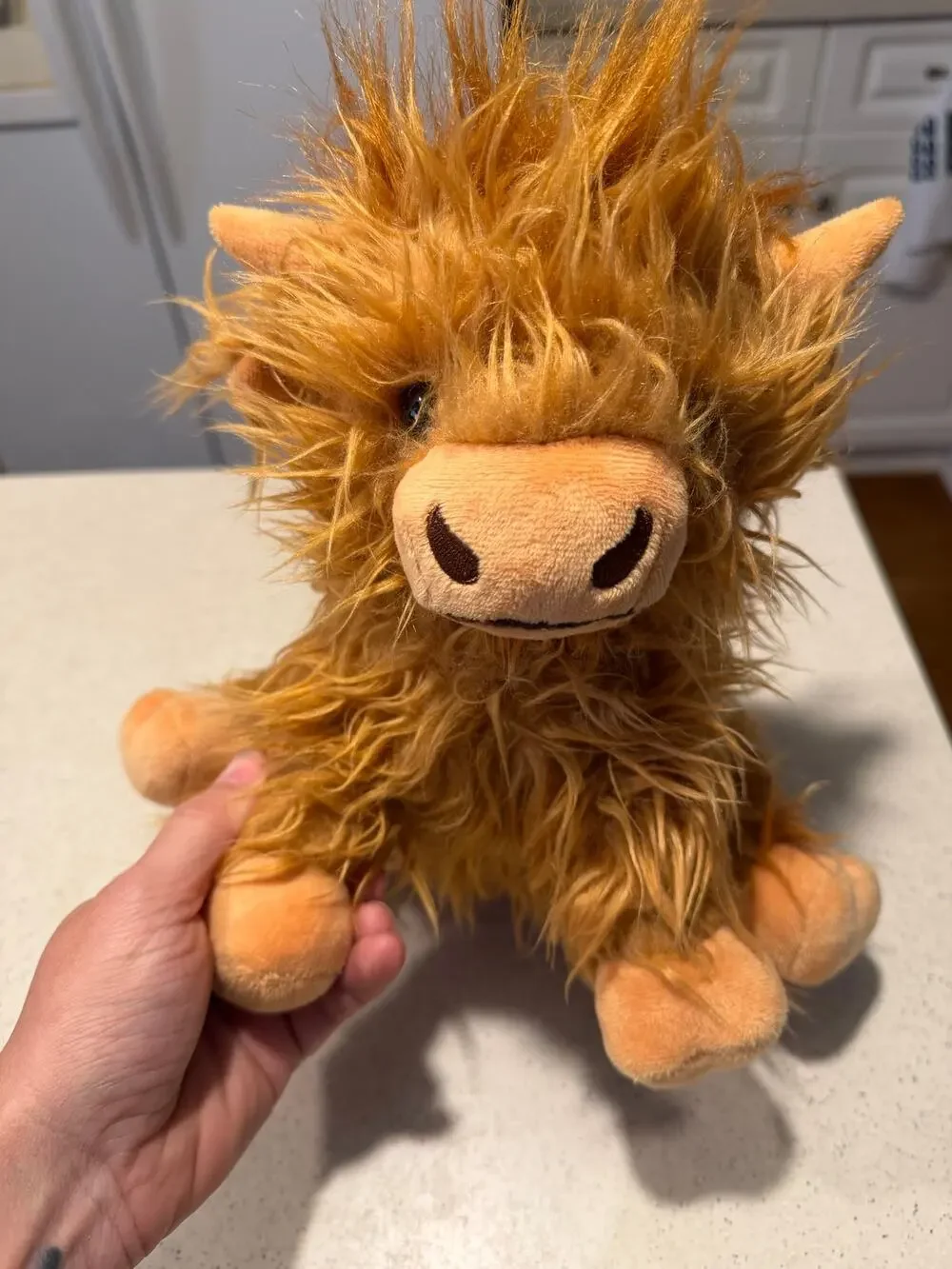 Katie Van Slyke Petunia Highland Cow Plush